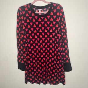 Victoria's Secret Heart Pattern Thermal Pajama Night Shirt XL